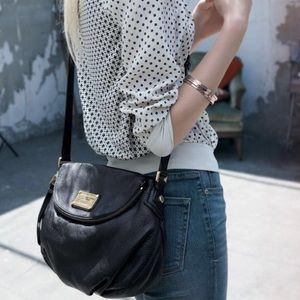 Marc by Marc Jacobs Classic Q Natasha Leather Bag